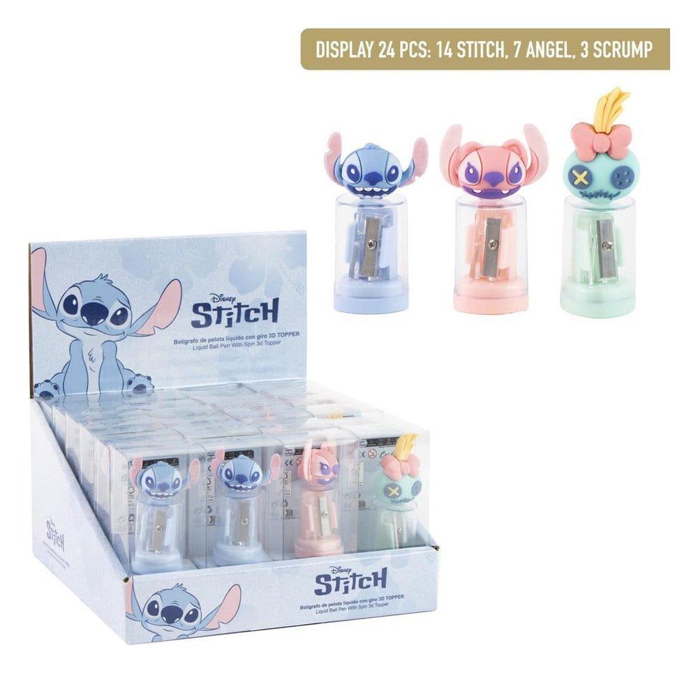 Disney Taille-crayon Stitch présentoir (24)