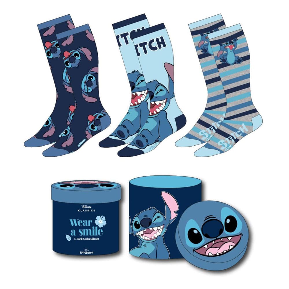 Lilo & Stitch pack 3 paires de chaussettes Crazy Stitch 36-43