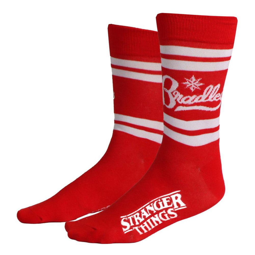 Stranger Things chaussettes Bradley´s Big Buy Red 38-45