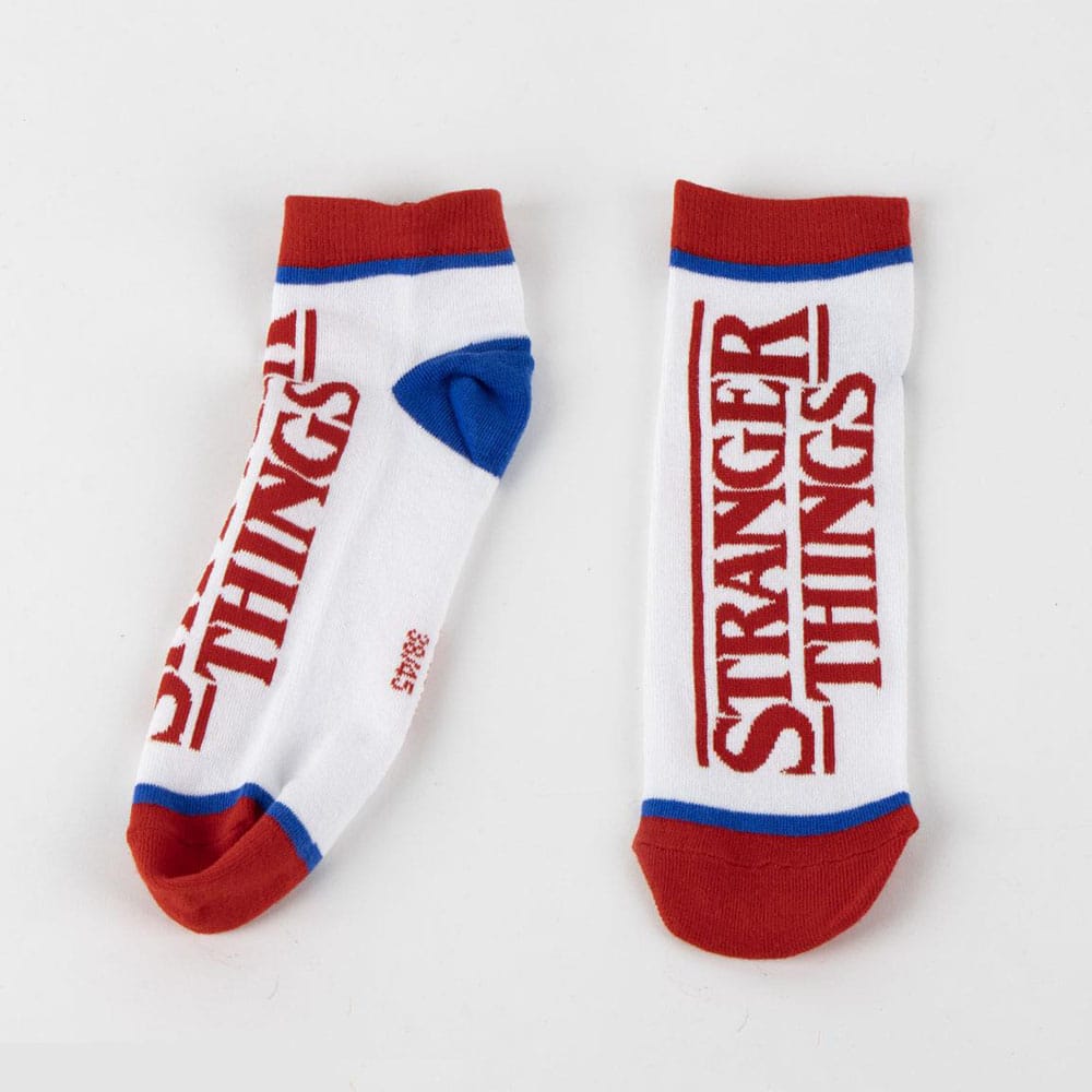 Stranger Things pack de 2 chaussettes de cheville 38-45