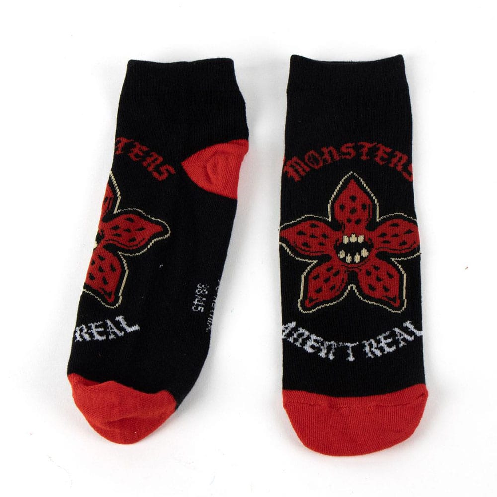 Stranger Things pack de 2 chaussettes de cheville 38-45