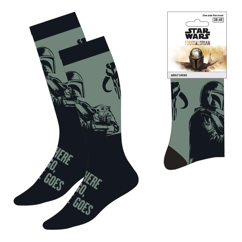 Star Wars: The Mandalorian chaussettes Mandalorian & Grogu 38-45