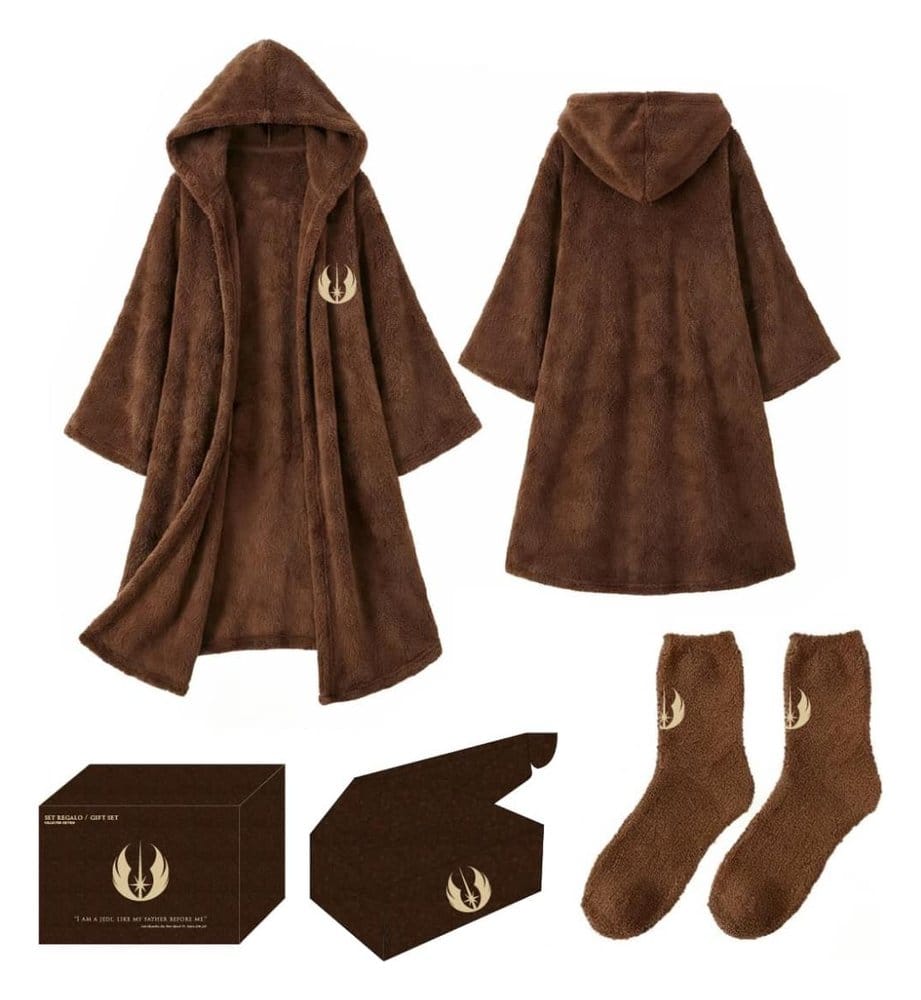 Star Wars Cape en Polaire & Chaussettes Coffret Cadeau