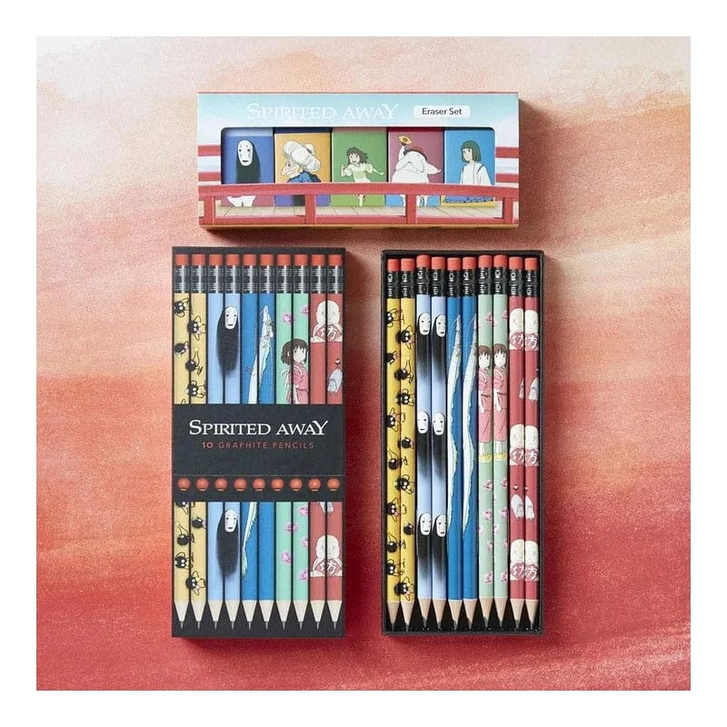 Le Voyage de Chihiro sets crayons à papier 10 pièces