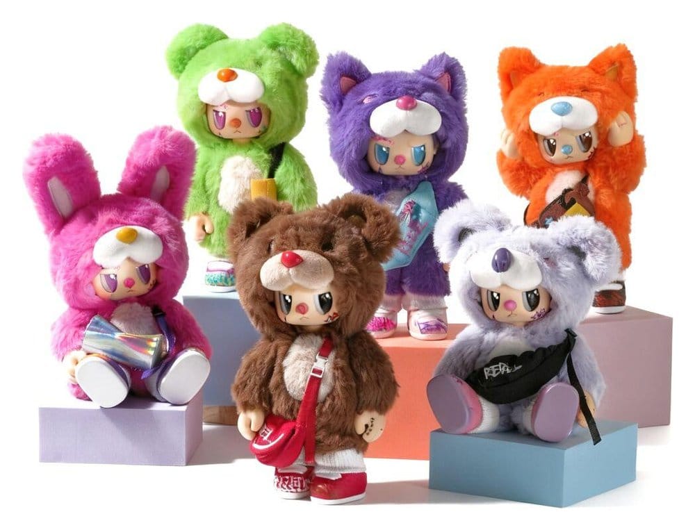 Rebel Bears assortiment figurines peluche Blind Box Movable Series 18 cm (6)