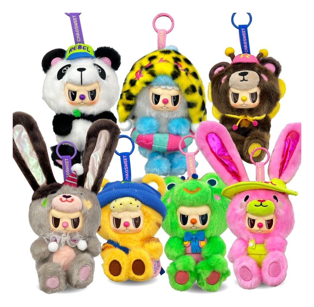 Rebel Bears assortiment figurines peluche Blind Box Sweet Zoo 10 cm (6)