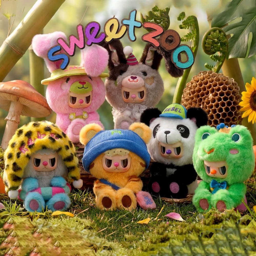 Rebel Bears assortiment figurines peluche Blind Box Sweet Zoo 10 cm (6)