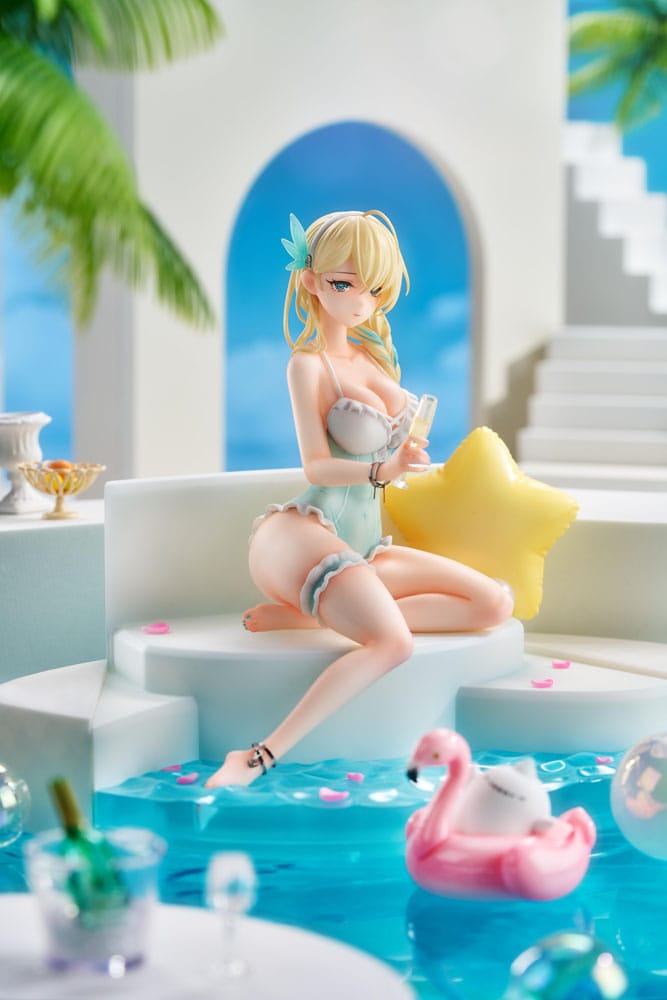 Senkan Shoujo R statuette PVC 1/7 Lexington (CV-16) Summer of Ingleside Ver. 19 cm