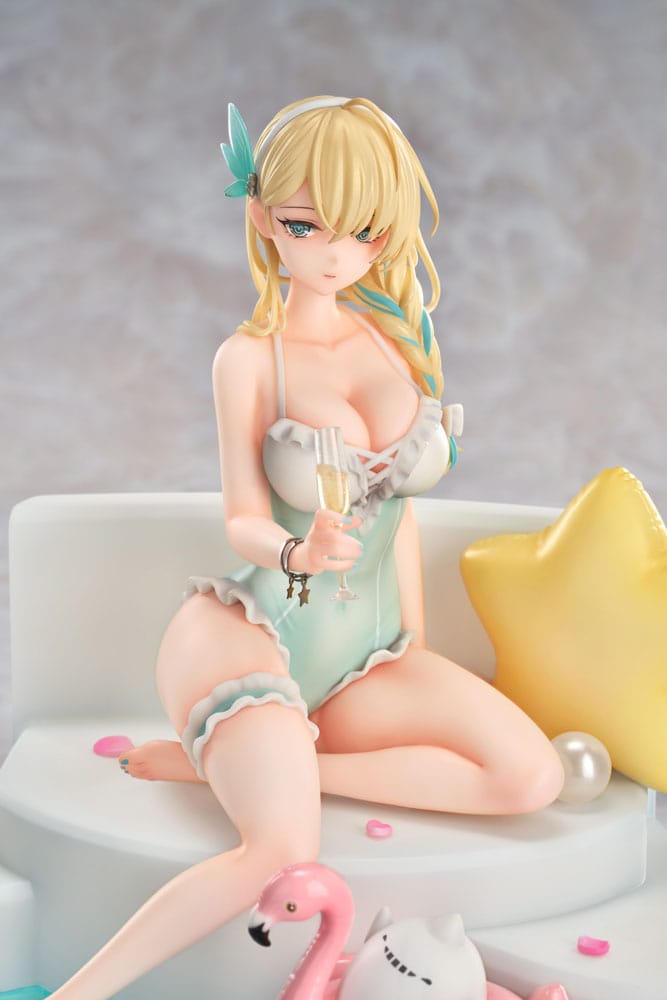 Senkan Shoujo R statuette PVC 1/7 Lexington (CV-16) Summer of Ingleside Ver. 19 cm