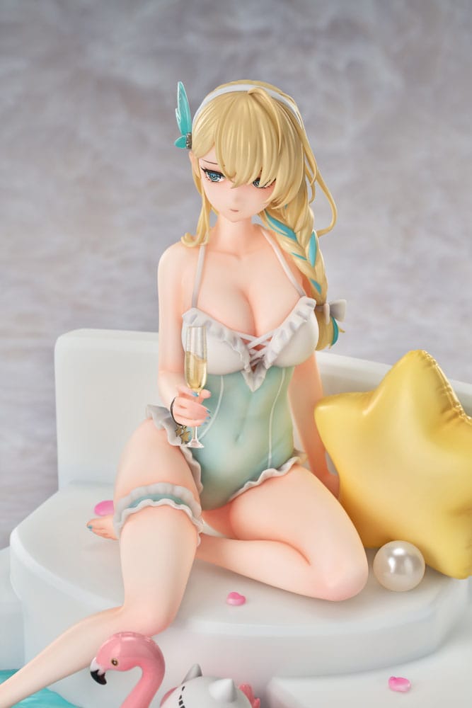 Senkan Shoujo R statuette PVC 1/7 Lexington (CV-16) Summer of Ingleside Ver. 19 cm