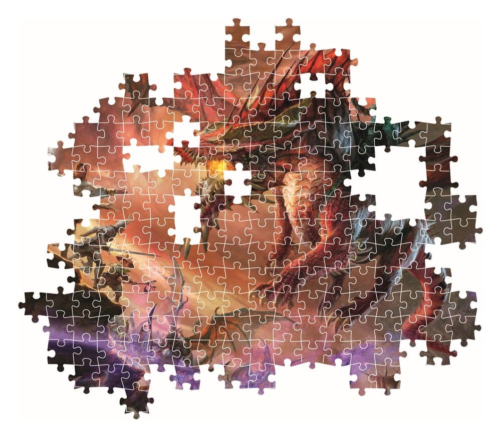 Dungeons & Dragons Gaming Puzzle Collection puzzle Dragon Attack (500 pièces)