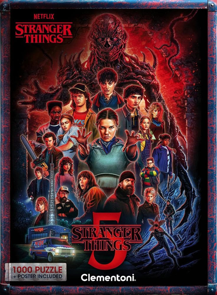 Stranger Things puzzle Season 5 (1000 pièces)