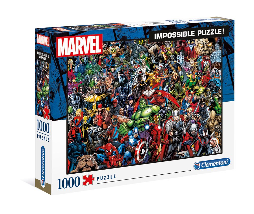 Marvel 80th Anniversary Puzzle Impossible Characters