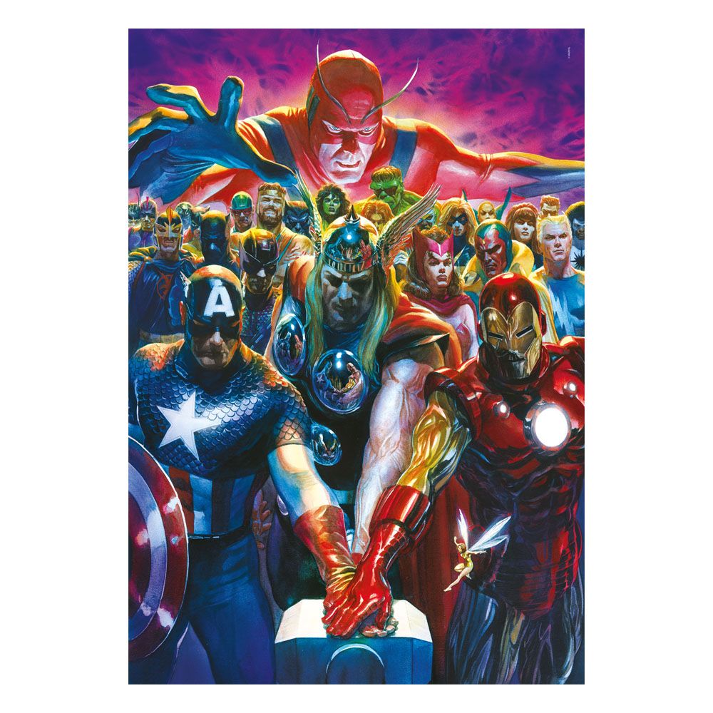 Marvel puzzle Hereos Unite (1000 pièces)