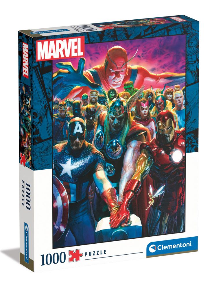 Marvel puzzle Hereos Unite (1000 pièces)