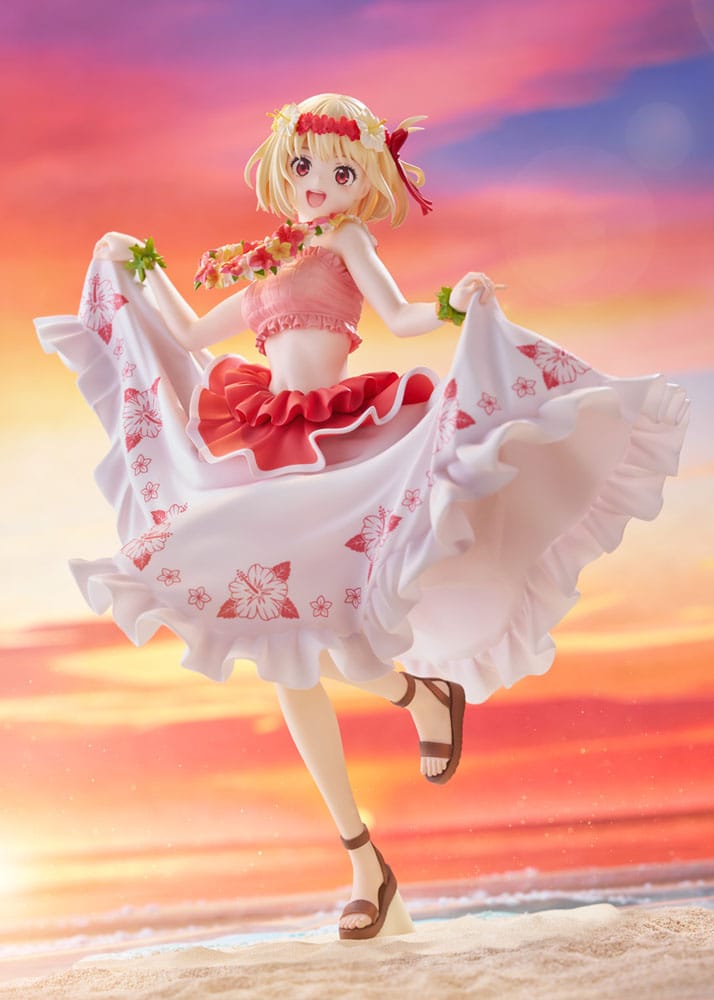 Lycoris Recoil statuette PVC 1/7 Chisato Nishikigi Hawaii Ver. 24 cm