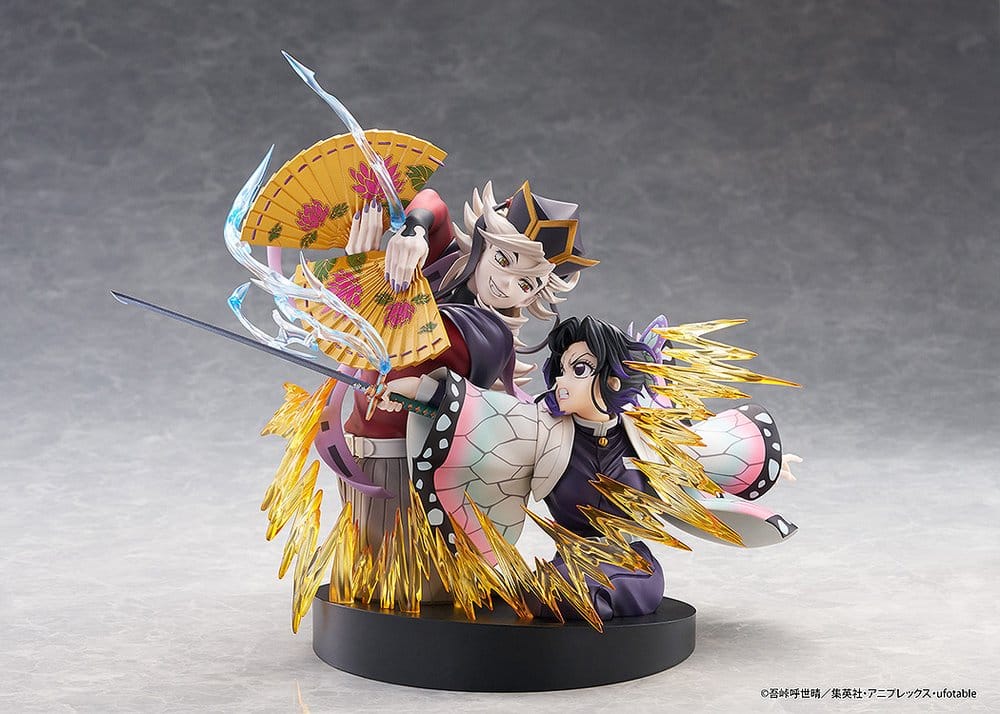 Demon Slayer: Kimetsu no Yaiba pack 2 figurines PVC Shinobu Kocho & Doma 18 cm