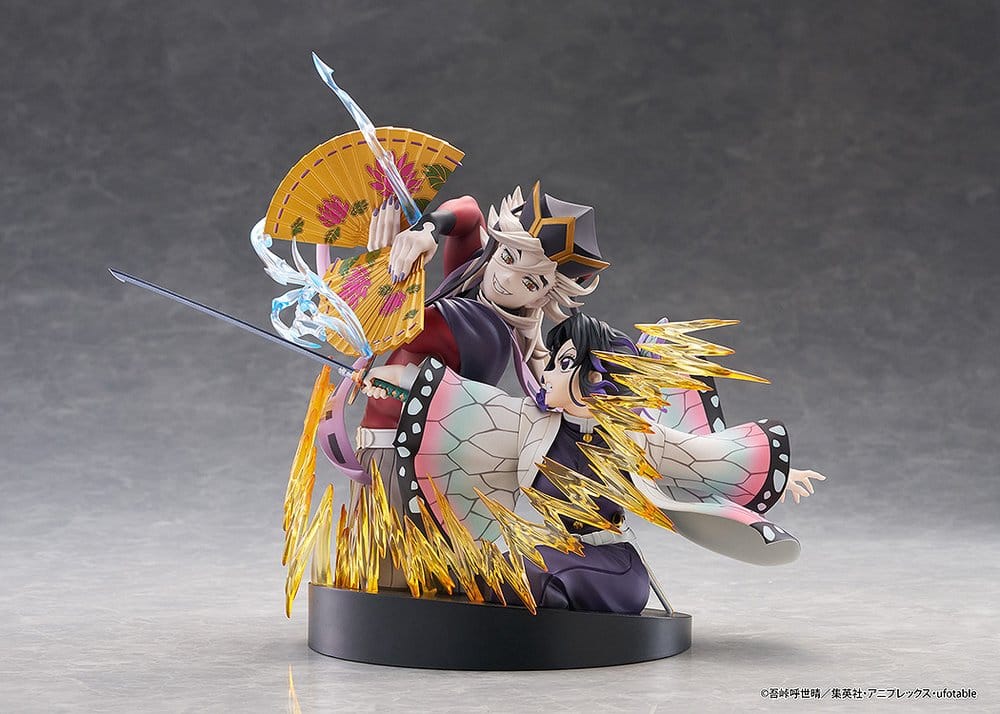 Demon Slayer: Kimetsu no Yaiba pack 2 figurines PVC Shinobu Kocho & Doma 18 cm