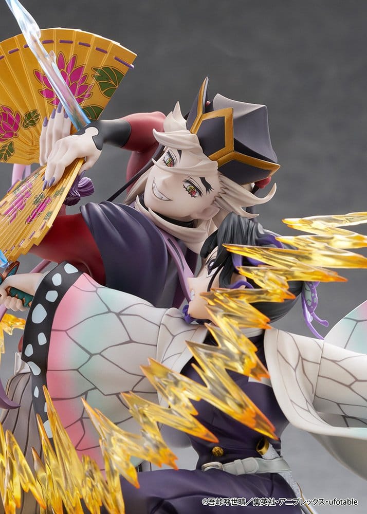 Demon Slayer: Kimetsu no Yaiba pack 2 figurines PVC Shinobu Kocho & Doma 18 cm