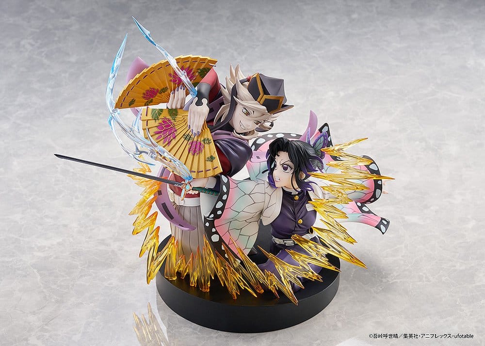 Demon Slayer: Kimetsu no Yaiba pack 2 figurines PVC Shinobu Kocho & Doma 18 cm