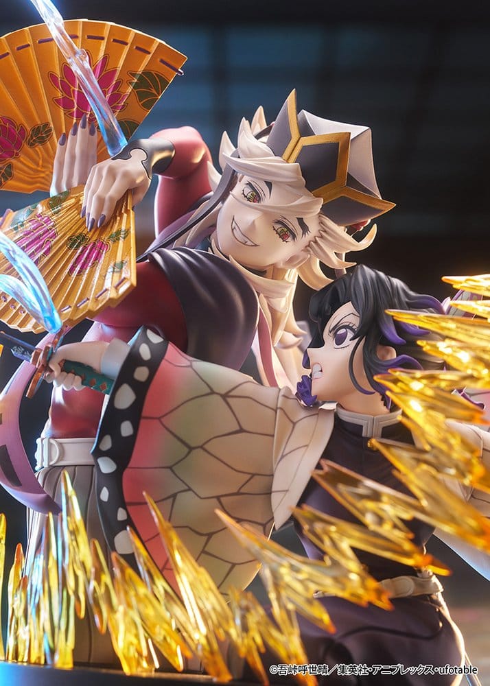Demon Slayer: Kimetsu no Yaiba pack 2 figurines PVC Shinobu Kocho & Doma 18 cm
