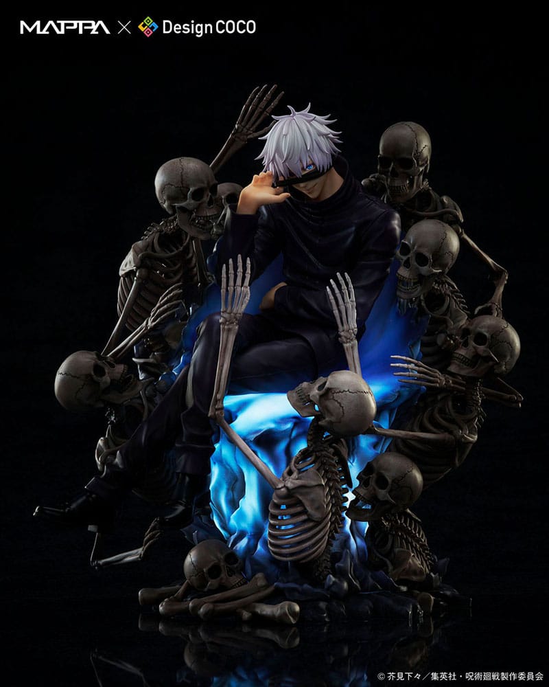 Jujutsu Kaisen Shibuya Incident statuette PVC Mappa x Design Coco 1/7 Satoru Gojo 23 cm