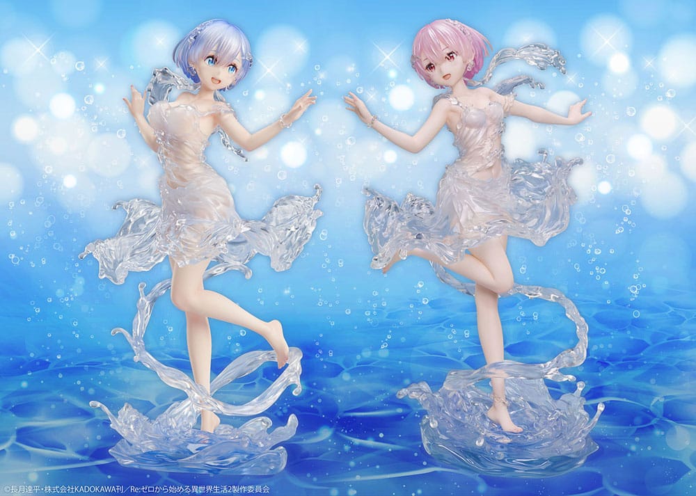 Re:Zero Starting Life in Another World statuette PVC 1/7 Ram Aqua Dress 23 cm