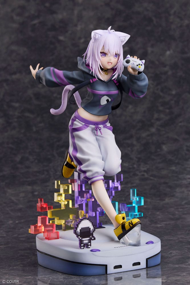 Hololive Production statuette PVC 1/7 Nekomata Okayu We Are Gamers Ver. 23 cm