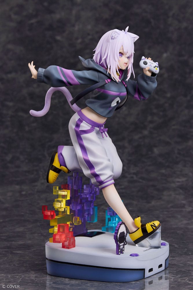 Hololive Production statuette PVC 1/7 Nekomata Okayu We Are Gamers Ver. 23 cm