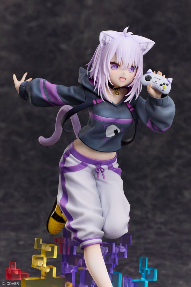 Hololive Production statuette PVC 1/7 Nekomata Okayu We Are Gamers Ver. 23 cm