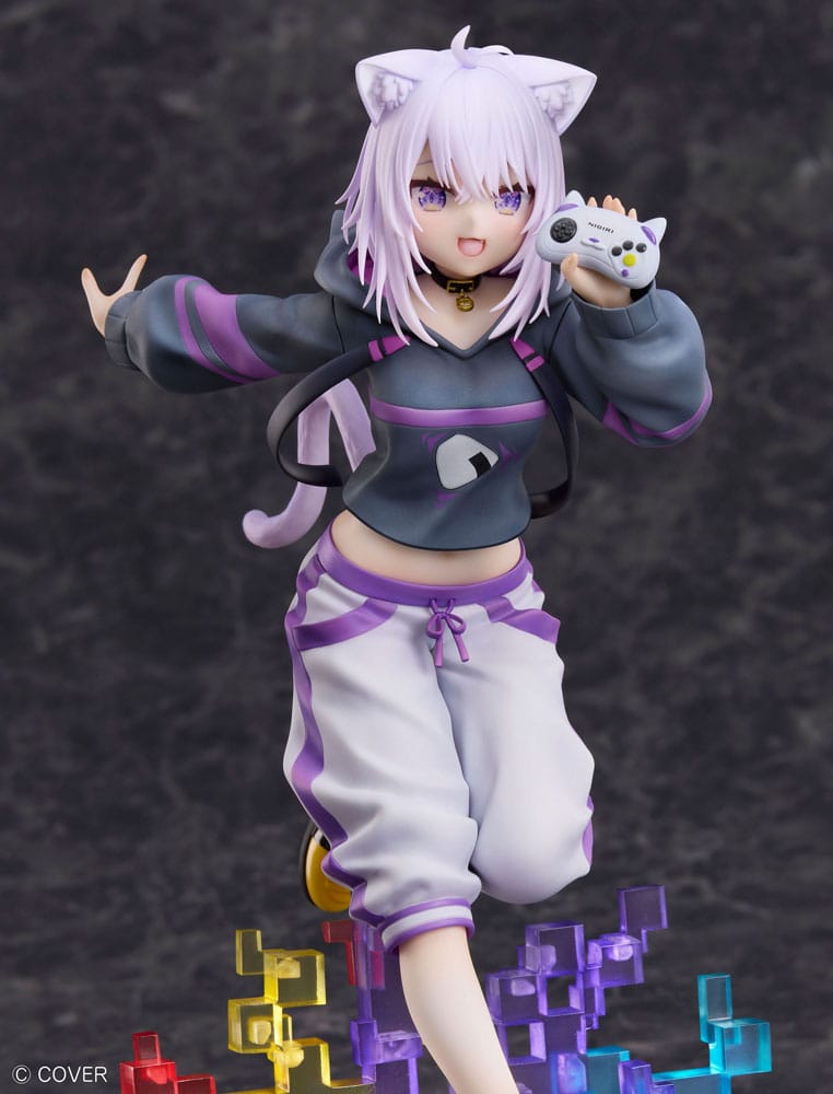Hololive Production statuette PVC 1/7 Nekomata Okayu We Are Gamers Ver. 23 cm