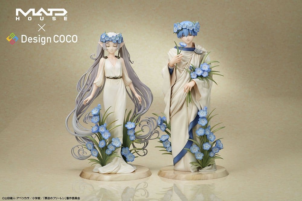 Frieren: Beyond Journey's End pack 2 figurines PVC Frieren & Himmel Art Nouveau Style