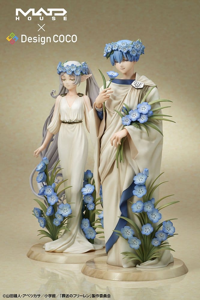 Frieren: Beyond Journey's End pack 2 figurines PVC Frieren & Himmel Art Nouveau Style