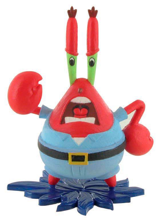 Bob l'éponge Mini Figurine Mr. Krabs 7 cm