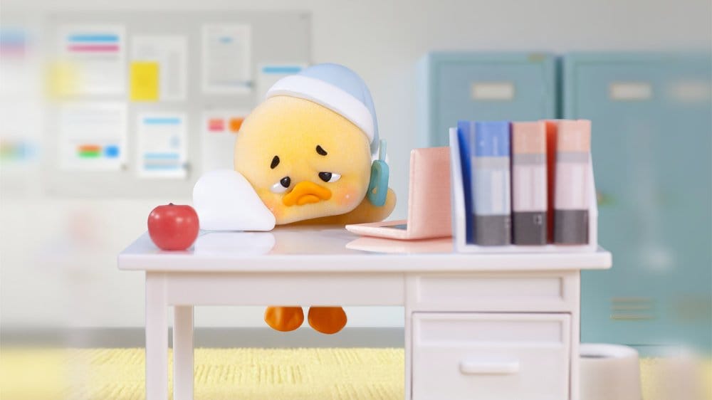 Upset Duck: Status Display Duck Blind Box figurine 5 cm Display (6)