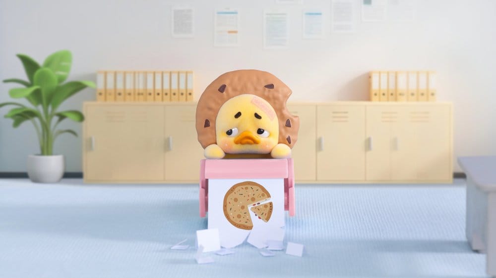 Upset Duck: Status Display Duck Blind Box figurine 5 cm Display (6)