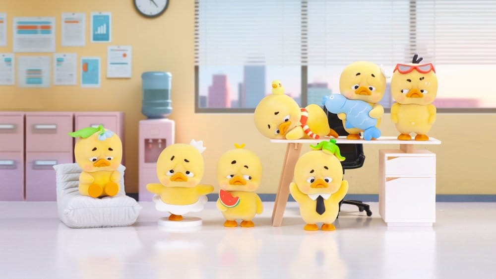 Upset Duck: Stop the Spiral Duck Blind Box Figurine 10 cm Display (6)