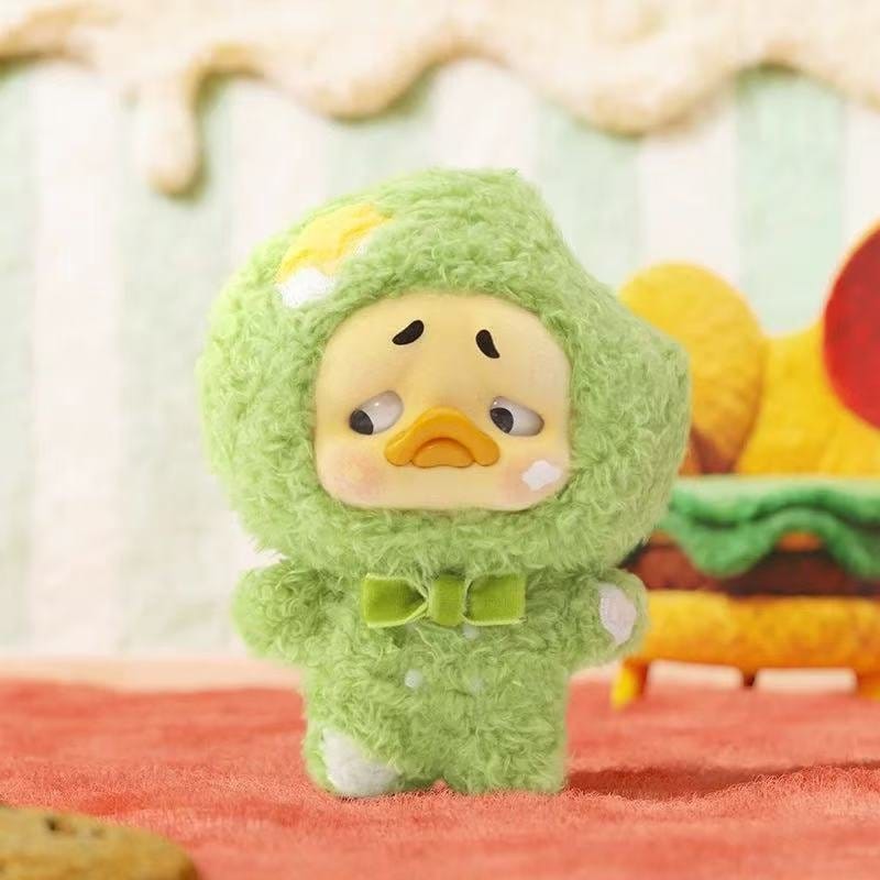 Mini Upset Duck porte-clés en peluche Wish List Duck 12 cm Blind Box Display (6)