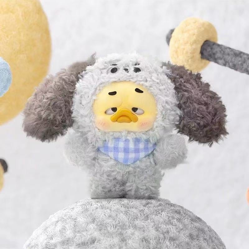 Mini Upset Duck porte-clés en peluche Wish List Duck 12 cm Blind Box Display (6)