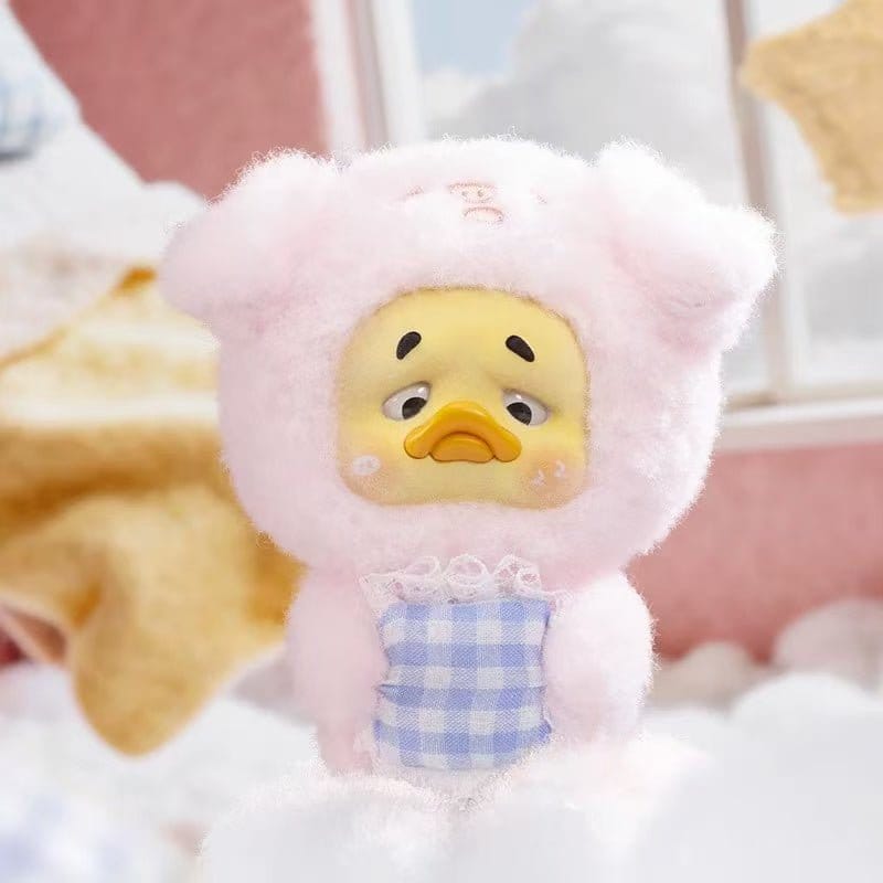 Mini Upset Duck porte-clés en peluche Wish List Duck 12 cm Blind Box Display (6)