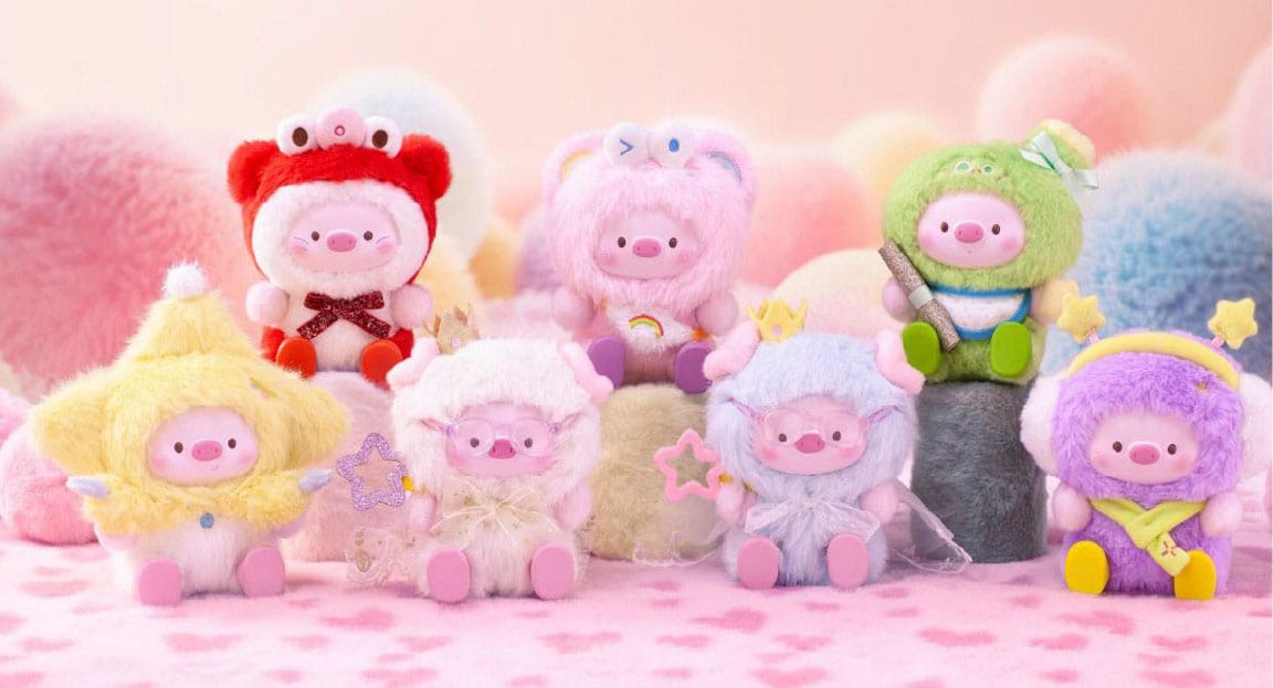 GeeGeePig: Countdown to Wishes Blind Box Porte-clés 16 cm Display (6)