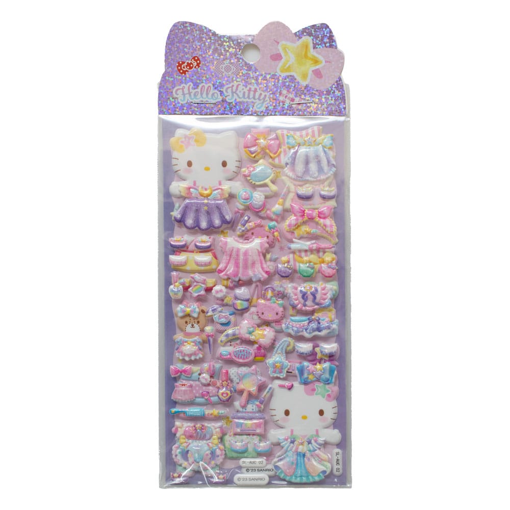 Hello Kitty and Friends Autocollants Hello Kitty Puffy Assortiment (20)