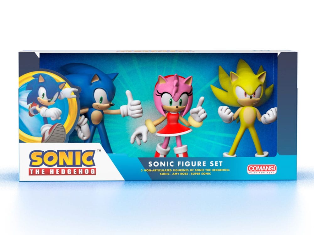 Sonic the Hedgehog Set de mini Figurines en boîte cadeau Sonic (3)