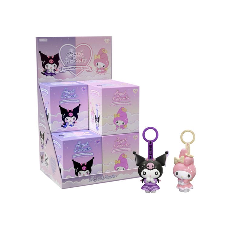 Hello Kitty porte-clés Ange et démon Assortiment (8)