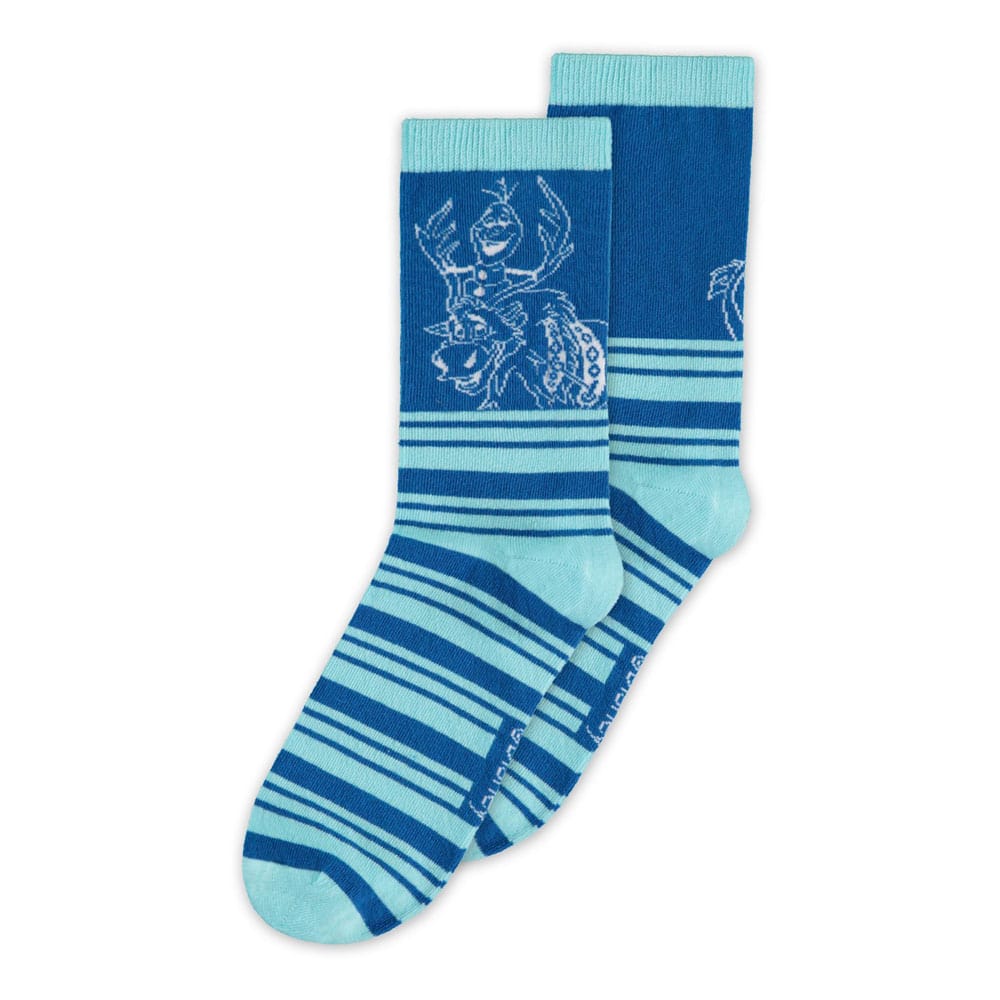 La Reine des neiges pack 3 paires de chaussettes Olaf 35-38