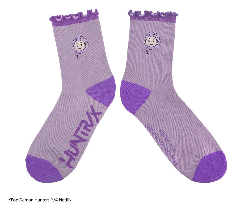 KPop Demon Hunters lot de 3 paires de chaussettes HUNTR/X