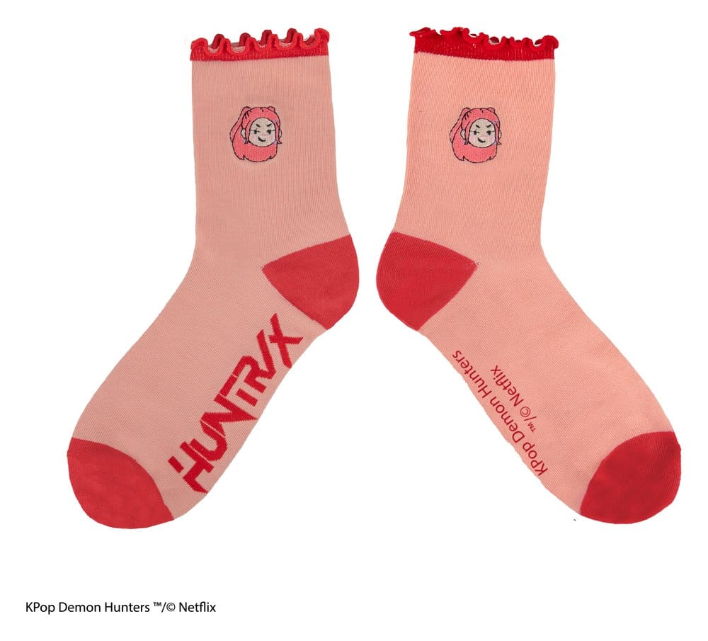 KPop Demon Hunters lot de 3 paires de chaussettes HUNTR/X