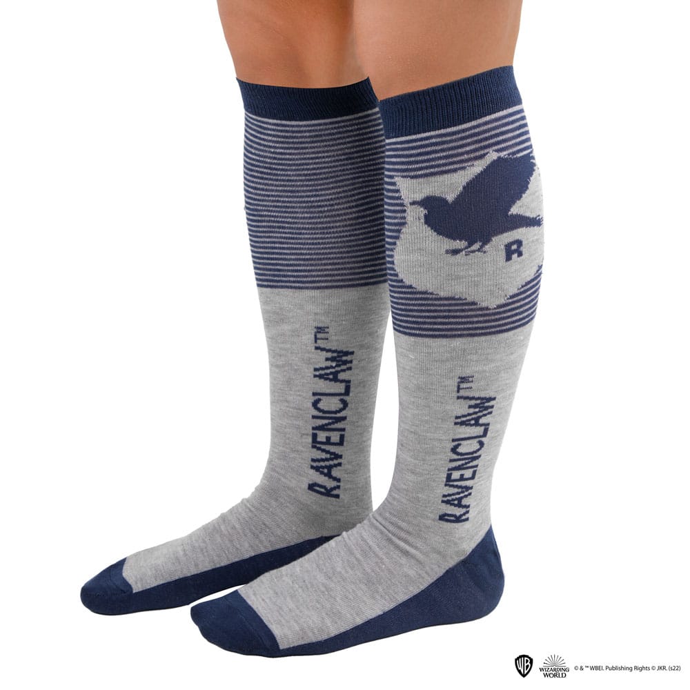 Harry Potter pack 3 paires de chaussettes à genoux Serdaigle