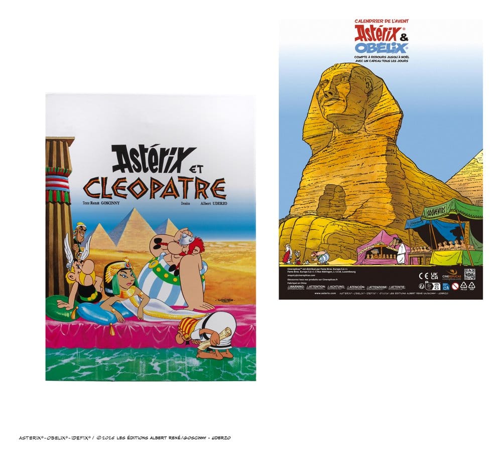 Asterix & Obelix calendrier de l'avent Astérix & Cléopâtre 2026