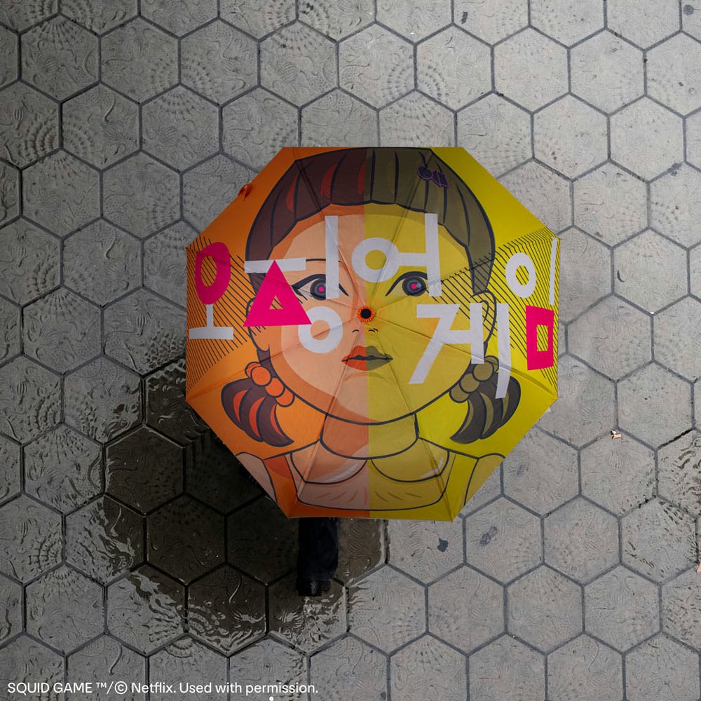 Squid Game parapluie Young-hee